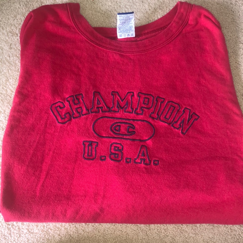 CROPPED champion USA t shirt